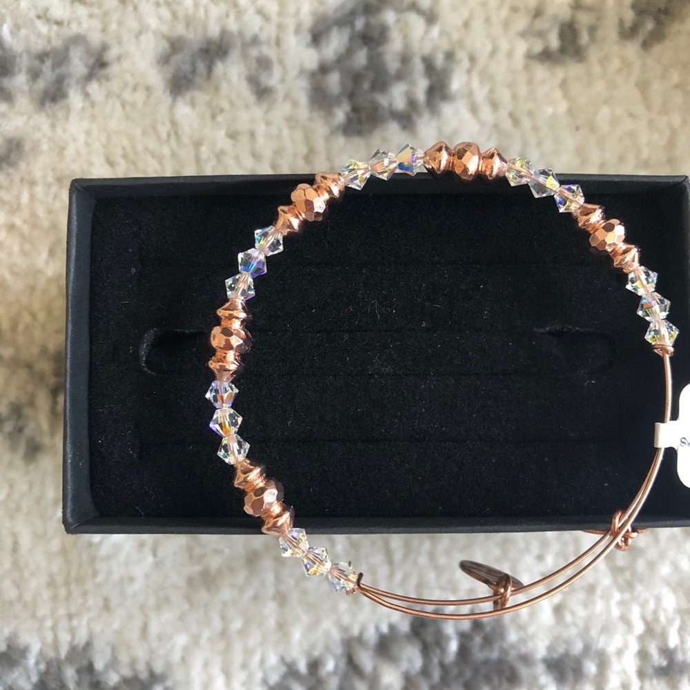 Alex and Ani Swarovski Crystal Beaded Bracelet
